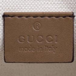 Pre Owned حقيبة يد غوتشي كرافت متوسطة كانفاس GG بيج