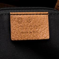 Pre Owned Gucci Black GG Nylon Shopping Tote