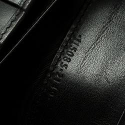 Gucci Black GG Canvas Web Interlocking GG Continental Wallet 