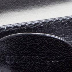 مملوكة مسبقًا Gucci Black Leather Vintage Flap Shoulder Bag