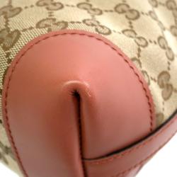 Pre Owned Gucci Brown/Beige GG Canvas Small Craft Original Tote
