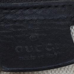 مملوكة مسبقًا Gucci Black Pebbled Leather Medium Soho Tote
