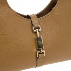 Pre Owned حقيبة يد غوتشي باردوت بوفير جلد برونزي