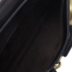 مملوكة مسبقًا Gucci Beige Ostrich Leather Small Horsebit Clutch