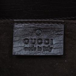 مملوكة مسبقًا Gucci Beige Ostrich Leather Small Horsebit Clutch