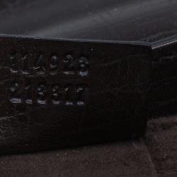 مملوكة مسبقًا Gucci Beige Ostrich Leather Small Horsebit Clutch