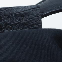 Pre Owned حقيبة غوتشي جاكي GG كانفاس أسود صغيرة