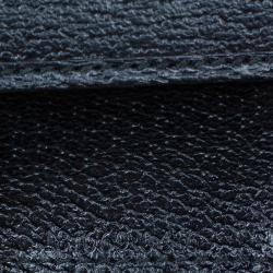 مملوكة مسبقًا Gucci Black Monogram Canvas Gucci Script Logo Wallet