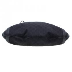 Pre Owned حقيبة غوتشي أبي كانفاس بني داكن مونوغرامي متحولة