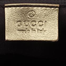 مملوكة مسبقًا Gucci Metallic Monogram Crystal Medium Abbey Tote