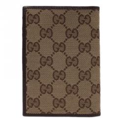 Pre Owned محفظة غوتشي غوتشيسيما كانفاس بيج بطية مزدوجة