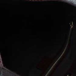 Pre Owned حقيبة يد هوبو غوتشي الذكرى السنوية 85 نسخة محدودة جلد ثعبان متعددة الألوان