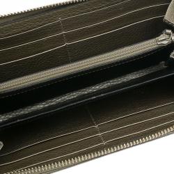 Pre Owned محفظة غوتشي كونتينيتال كانفاس GG بيج وجلد بشراشيب بسحاب محيط 