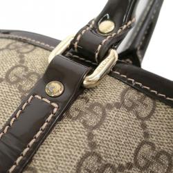 Pre Owned حقيبة غوتشي جوي كانفاس بيج و إيبوني GG أيناميل متوسطة