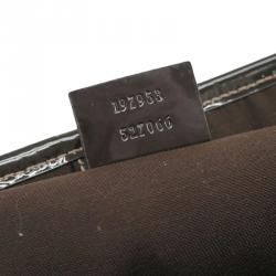 Pre Owned حقيبة غوتشي جوي كانفاس بيج و إيبوني GG أيناميل متوسطة