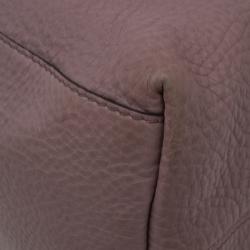 Pre Owned Gucci Fuchsia Pebbled Leather Medium Soho Tote