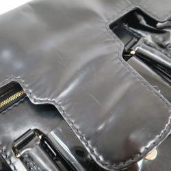 مملوكة مسبقًا حقيبة غوتشي لارج كوين جلد ديالوكس أسود