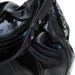 مملوكة مسبقًا Gucci Multicolor Patent Leather Medium Icon Bit Shoulder Bag