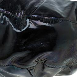 مملوكة مسبقًا Gucci Multicolor Patent Leather Medium Icon Bit Shoulder Bag