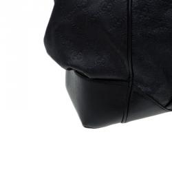 مملوكة مسبقًا حقيبة يد غوتشي فول مون جلد غوتشيسيما أسود