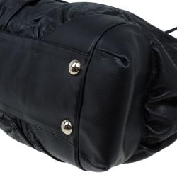 مملوكة مسبقًا حقيبة يد غوتشي فول مون جلد غوتشيسيما أسود