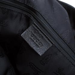 مملوكة مسبقًا حقيبة يد غوتشي فول مون جلد غوتشيسيما أسود