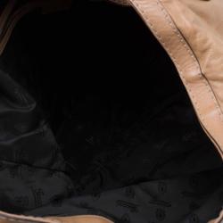 مملوكة مسبقًا حقيبة غوتشي جوكي جلد بني كبيرة