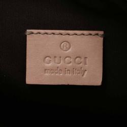 مملوكة مسبقًا حقيبة يد صغيرة غوتشي كانفاس GG وردي ميتاليك