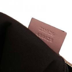 Pre Owned Gucci Pink GG Crystal Coated Canvas Gucci by Gucci Hobo