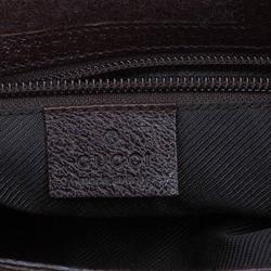 Pre Owned Gucci Beige/Ebony GG Canvas Flat Messenger Bag