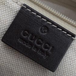 Pre Owned Gucci Beige/Ebony GG Canvas Medium Sukey Messenger Bag