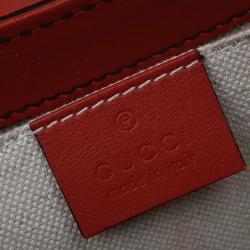 Pre Owned Gucci Brown Guccissima Leather Medium Emily Chain Shoulder Bag