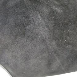 Pre Owned Gucci  Black Suede/Leather Shoulder Bag