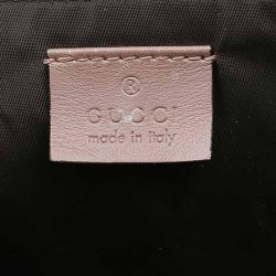 Pre Owned Gucci Beige GG Coated Canvas Diaper Messenger Bag