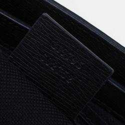 Pre Owned Gucci Black Leather Bright Bit Jasmine Top Handle Bag