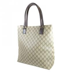 مملوكة مسبقًا حقيبة غوتشي كانفاس سوبريم GG بيج