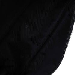 Pre Owned Gucci Black GG Canvas Banana Boat Pouch