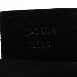 Pre Owned حقيبة غوتشي جوي بوسطن صغيرة كانفاس مقوى GG بيضاء/ سوداء