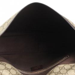 Pre Owned Gucci GG Plus Canvas Web Messenger Bag 