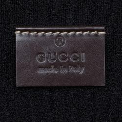 Gucci Beige/Brown GG Supreme Canvas Interlocking Logo Laptop Case