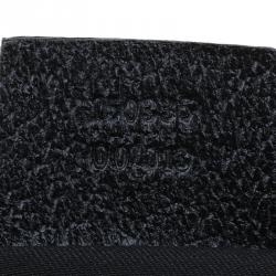 Pre Owned حقيبة غوتشي ويب تريشر بوسطن كبيرة كانفاس أسود GG و جلد