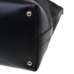 Pre Owned Gucci Black Guccissima Leather Cheer Hobo