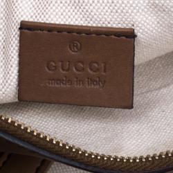 Pre Owned Gucci Beige/Brown GG Canvas Medium Craft Tote