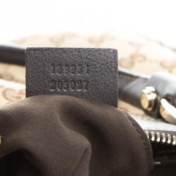 Pre Owned حقيبة يد غوتشي حلقة D كانفاس GG بيج