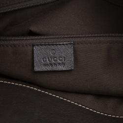 Pre Owned حقيبة يد غوتشي حلقة D كانفاس GG بيج