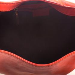 Pre Owned Gucci Candy Red Leather New Jackie Shoulder Bag