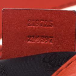 Pre Owned Gucci Candy Red Leather New Jackie Shoulder Bag