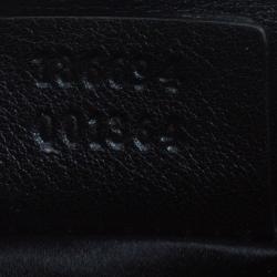 Pre Owned  Gucci Black Satin Evening Clutch