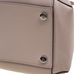 Pre Owned Gucci Beige Leather and Python Lady Bamboo Top Handle Bag