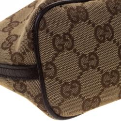 مملوكة مسبقًا Gucci Beige GG Canvas Pochette